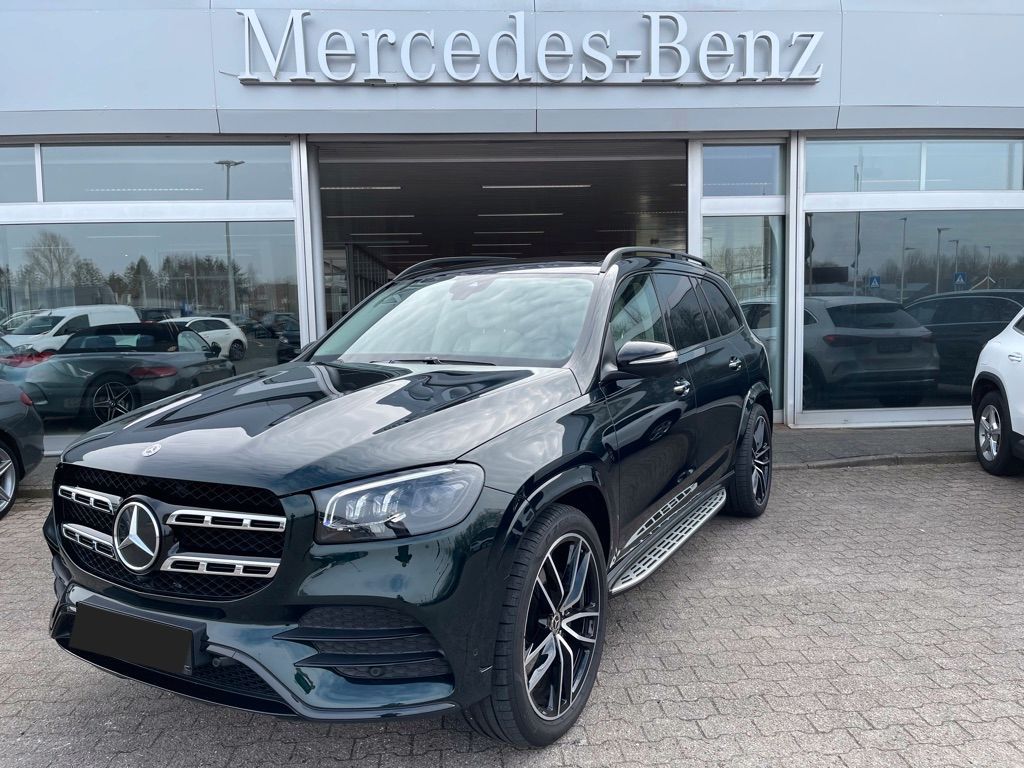 MERCEDES GLS 400d AMG - předváděcí auto - SKLADEM - super cena | online nákup | online prodej | zelená metalíza | autoibuy.com